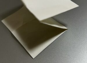 半紙の6分割の折り方